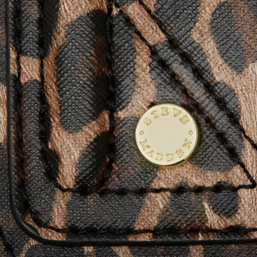 Steve Madden Leopard Women's Mini Btracy Mini Tote - Picture 6 of 13